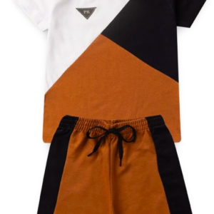 Conjunto Marrom e Preto