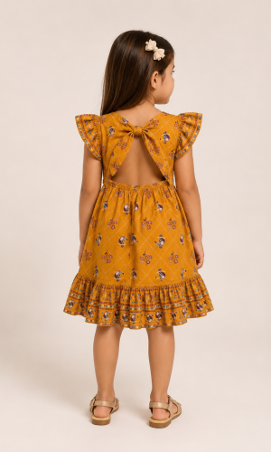 Vestido Tucano Mostarda