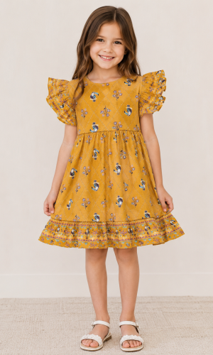 Vestido Tucano Mostarda