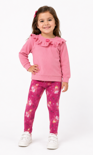 Conjunto Bailarina Rosa