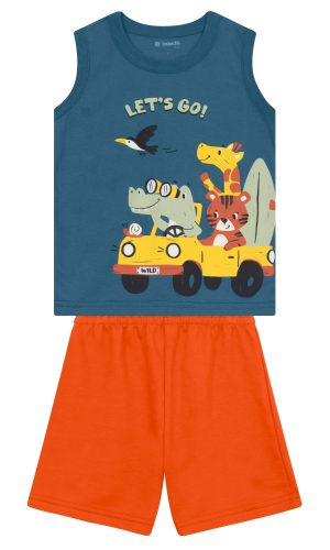 Conjunto Let's Go Azul