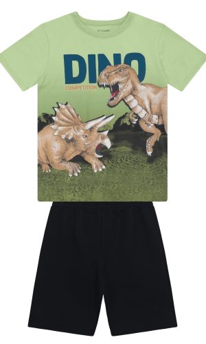 Conjunto Dino Verde