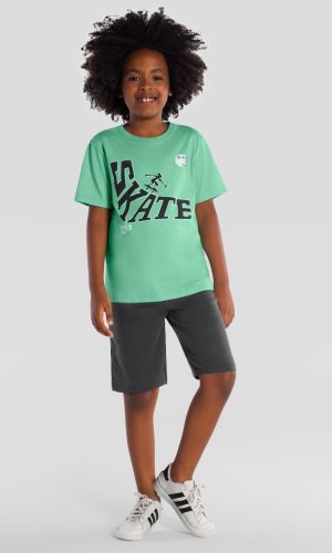 Conjunto Skate Verde