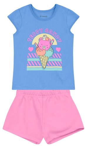Conjundo Teddy Candy Azul