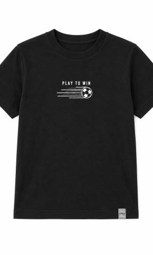 Camiseta Play To Win Preta